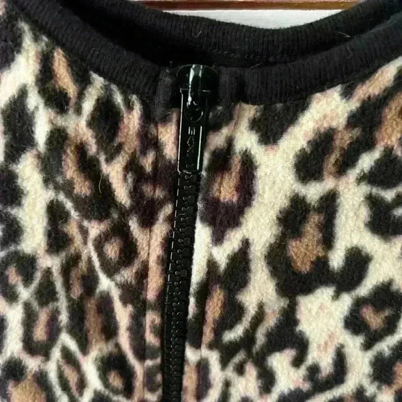 Nick and Nora animal print onesie, cat themed, EUC, size small. - Picture 4 of 6